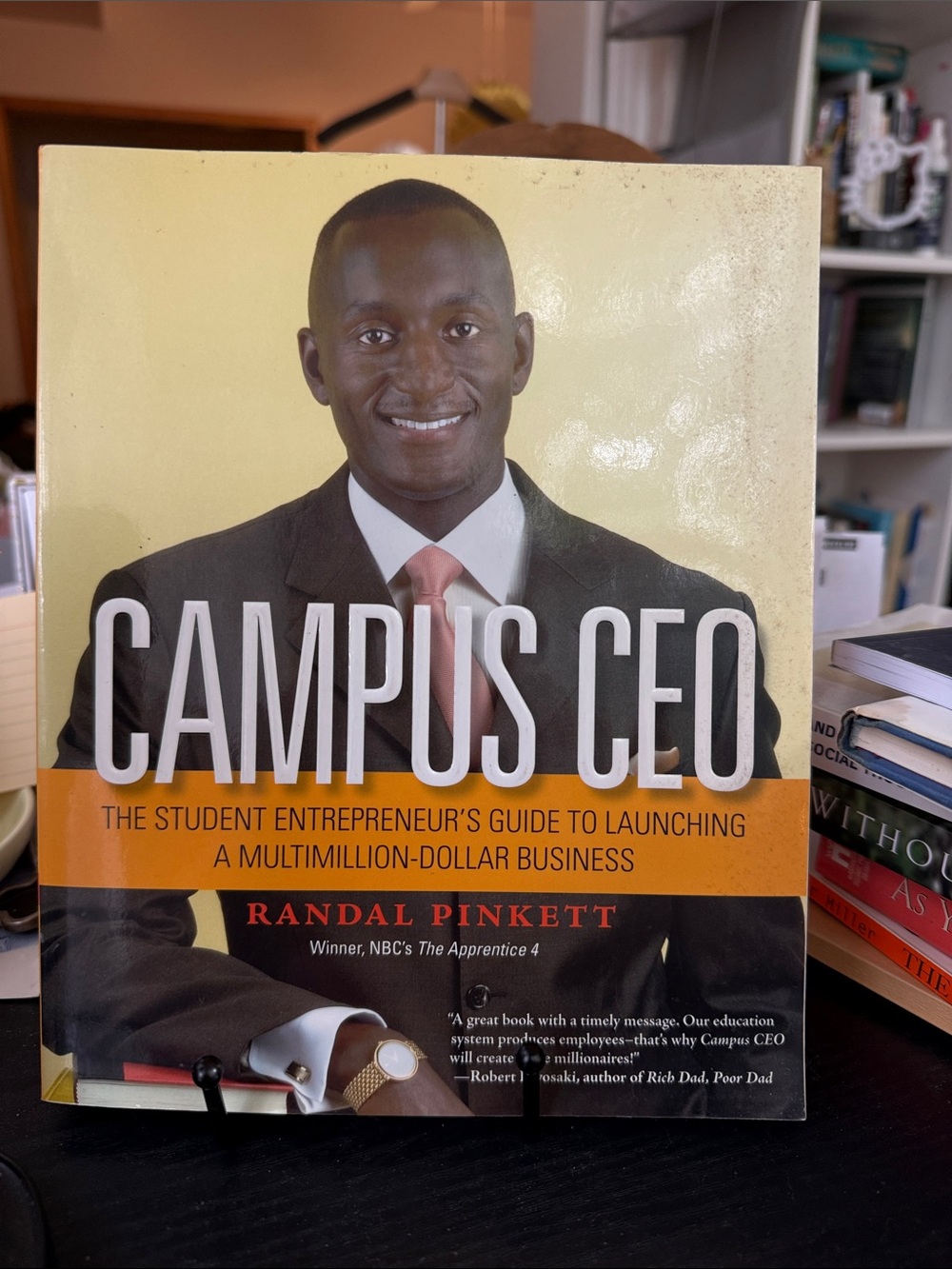 Campus CEO (Yellow/Black) - Student Entrepreneur Guide